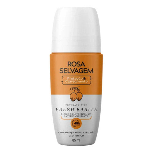 Desodorante Clareador Hidratante Roll-On Rosa Selvagem 85ml