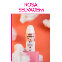 Carregar imagem no visualizador da galeria, Desodorante Clareador Hidratante Roll-On Rosa Selvagem 85ml