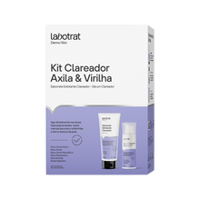 Carregar imagem no visualizador da galeria, Kit Clareador Axila E Virilha Dermo Skin C/ 2 Itens Labotrat