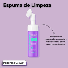 Carregar imagem no visualizador da galeria, Espuma Limpeza Facial Poderoso Glooow Labpop Labotrat 130ml