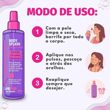 Carregar imagem no visualizador da galeria, Body Splash Labpop By Labotrat Bubblegum Witch Glow 190ml