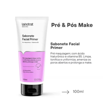 Carregar imagem no visualizador da galeria, Sabonete Facial Primer Labotrat 100ml Com Ácido Hialurônico e Vitamina B5