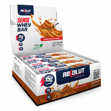 Carregar imagem no visualizador da galeria, Barra De Proteina Sense Bar Absolut Nutrition - Display 12un - doce de leite