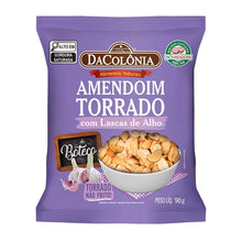 Carregar imagem no visualizador da galeria, Amendoim Torrado C/Lascas De Alho 90g