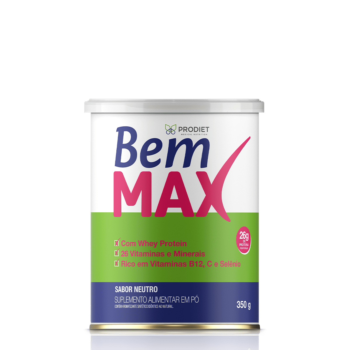 Bemmax Neutro Lata 350g