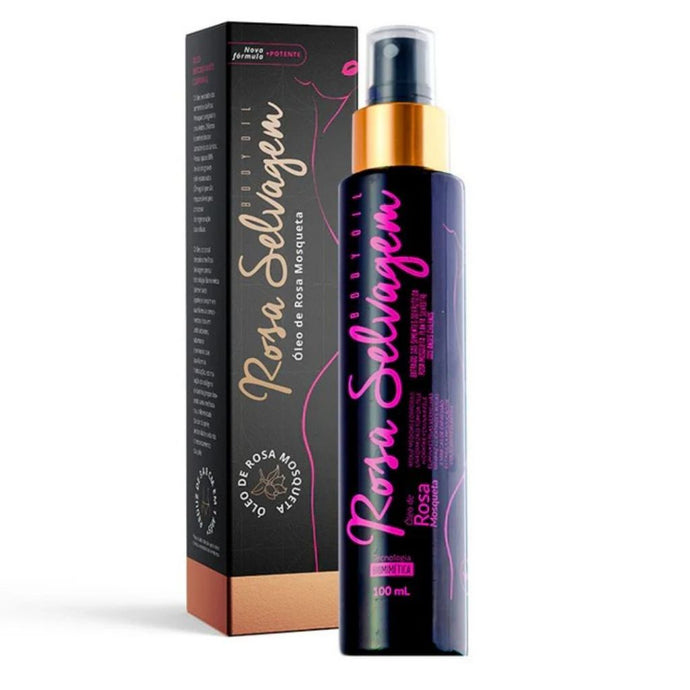 Óleo Rosa Selvagem Clareador De Manchas E Foliculite 100% Original Nova Formula