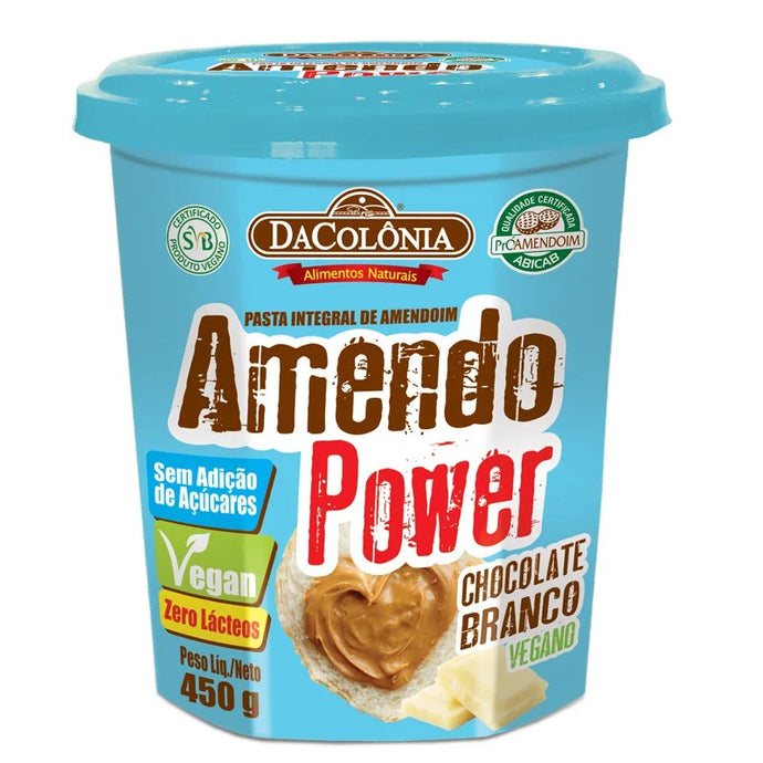 Amendopower C/ Chocolate Branco 450g