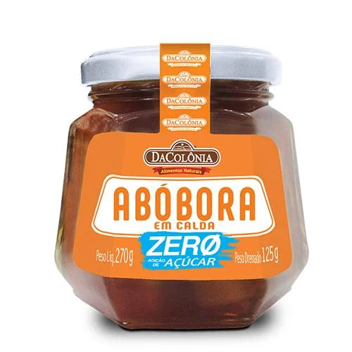 Doce De Abóbora Zero 270g