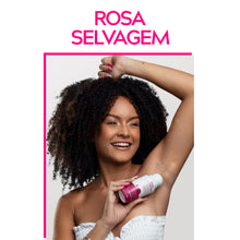 Carregar imagem no visualizador da galeria, Desodorante Clareador Hidratante Roll-On Rosa Selvagem 85ml
