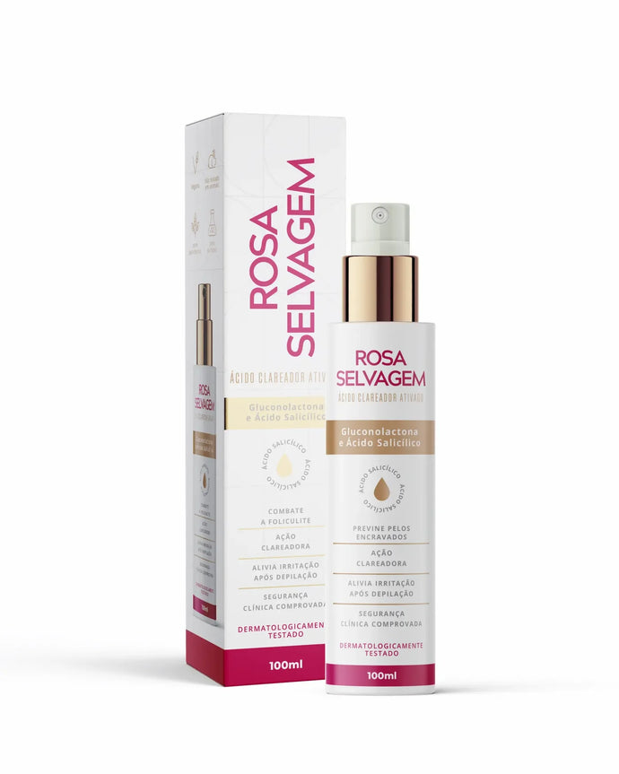 Acido Clareador Ativado 100ml - Rosa Selvagem