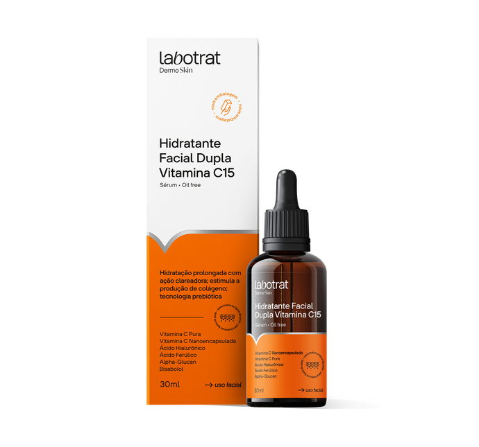 Hidratante Facial Vitamina C 15% Dermo Skin 30ml Labotrat
