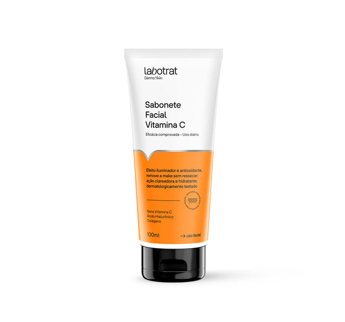 Sabonete Facial C/ Vitamina C Dermo Skin 100ml Labotrat