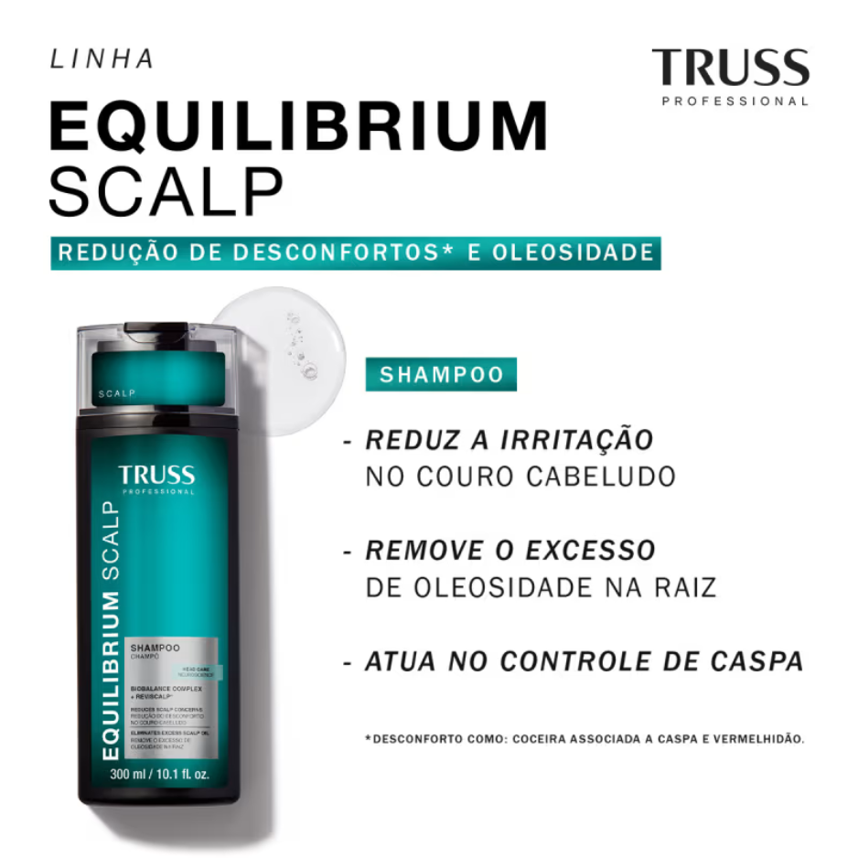 Truss - Shampoo Equilibrium Sclap - 300 ml