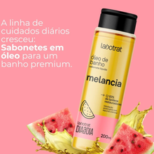 Carregar imagem no visualizador da galeria, Sabonete Óleo De Banho Melancia Dia Dia Corpo Labotrat 200ml
