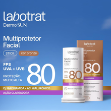 Carregar imagem no visualizador da galeria, Multiprotetor Stick Bronze FPS 80 Dermo Sun 15g

