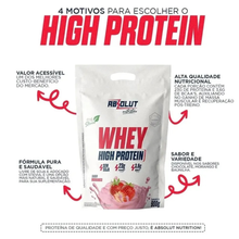 Carregar imagem no visualizador da galeria, Whey High Protein Refil 900g Absolut Nutrition - baunilha
