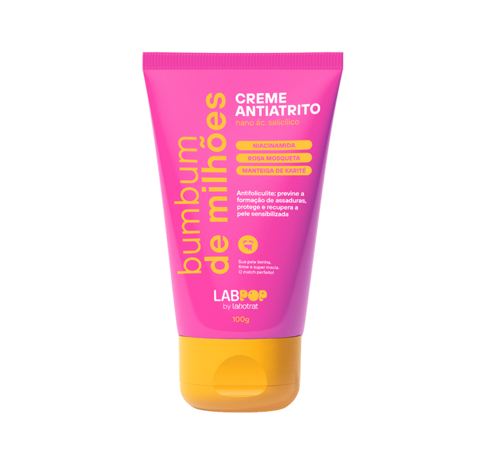 Creme Antiatrito & Antifoliculite Bumbum De Milhões 100g Labpop