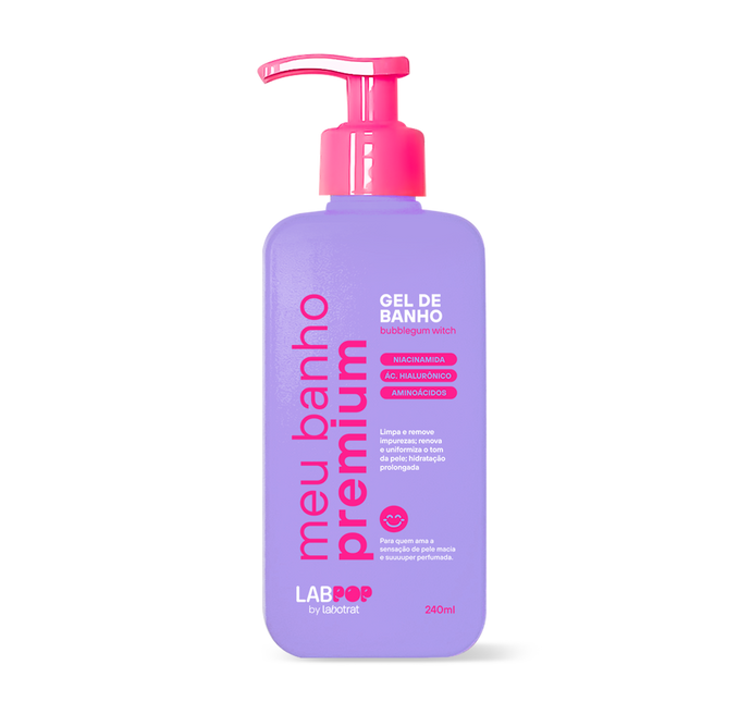 Gel De Banho Bubblegum Witch 240ml Labpop