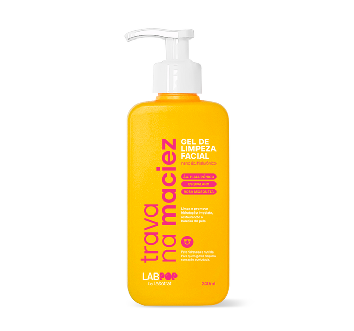 Gel De Limpeza Facial Trava Na Maciez 240ml Labpop