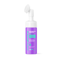 Carregar imagem no visualizador da galeria, Espuma Limpeza Facial Poderoso Glooow Labpop Labotrat 130ml
