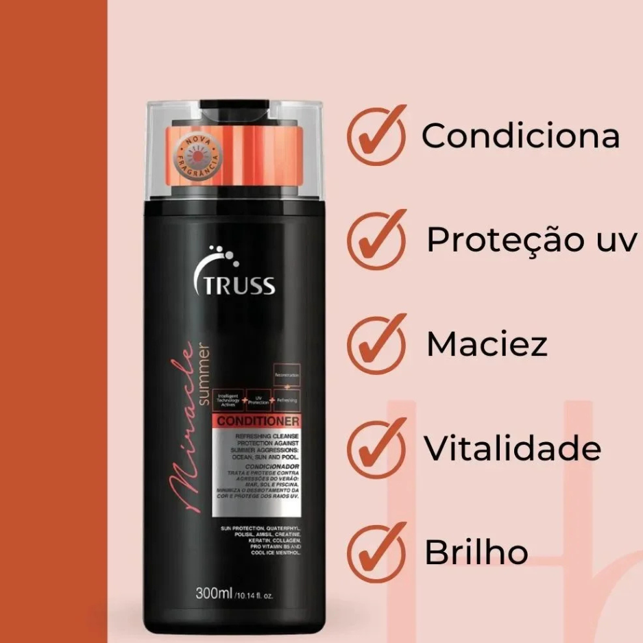 Condicionador Truss Miracle Summer 300ml