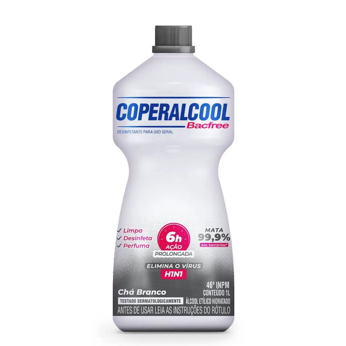 Álcool Etílico Líquido Para Limpeza 46º 1 L