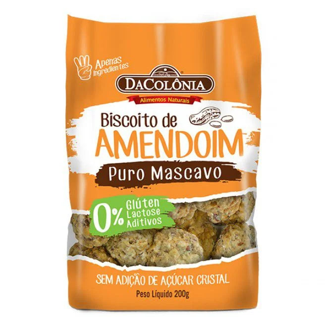 Biscoito De Amendoim 200g
