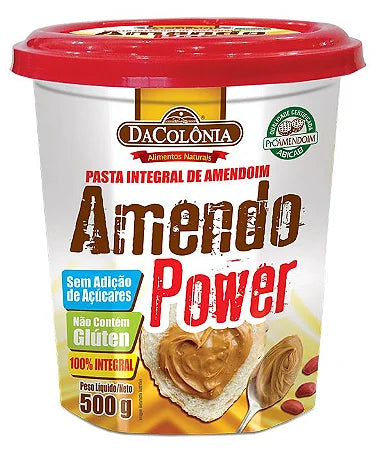 Amendopower Pasta De Amendoim 500g