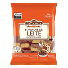 Carregar imagem no visualizador da galeria, Fondant De Leite com Chocolate Pacote 160g
