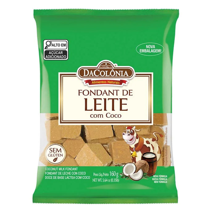 Fondant De Leite com Coco Pacote 160g