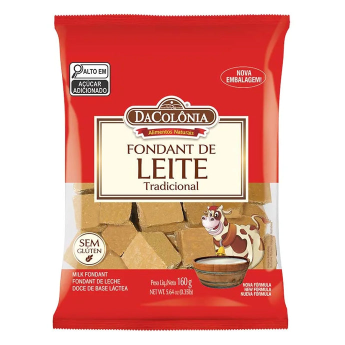 Fondant De Leite Pacote 160g