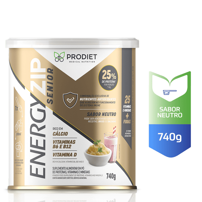 Energyzip Senior Neutro Lata 740g