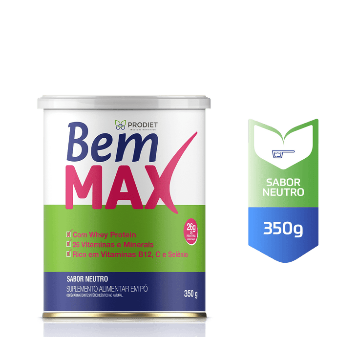 Bemmax Neutro Lata 350g