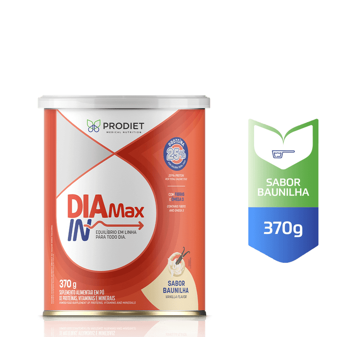 Diamax In Baunilha Lata 370g