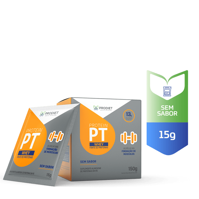 ProteinPT Whey Sem Sabor Sache 15g