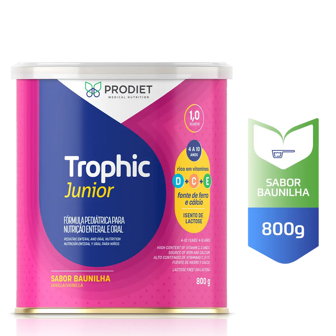 Trophic Junior Baunilha Lata 800g